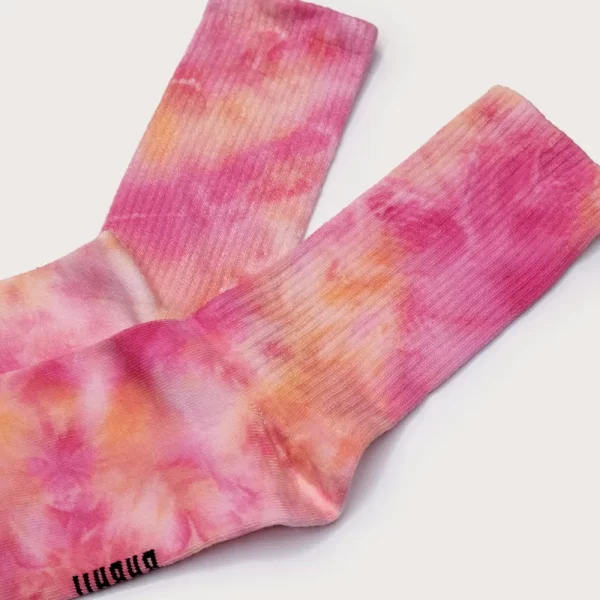 Шкарпетки “Pink and Orange” | Яскравий одяг | Babaii | Український бренд