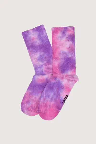 Шкарпетки “Pink and Purple” | Яскравий одяг | Babaii | Український бренд