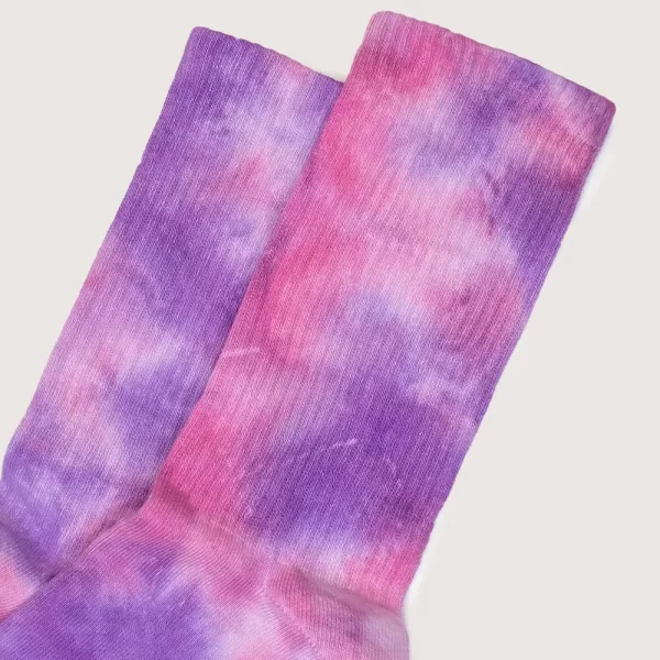 Шкарпетки “Pink and Purple” | Яскравий одяг | Babaii | Український бренд