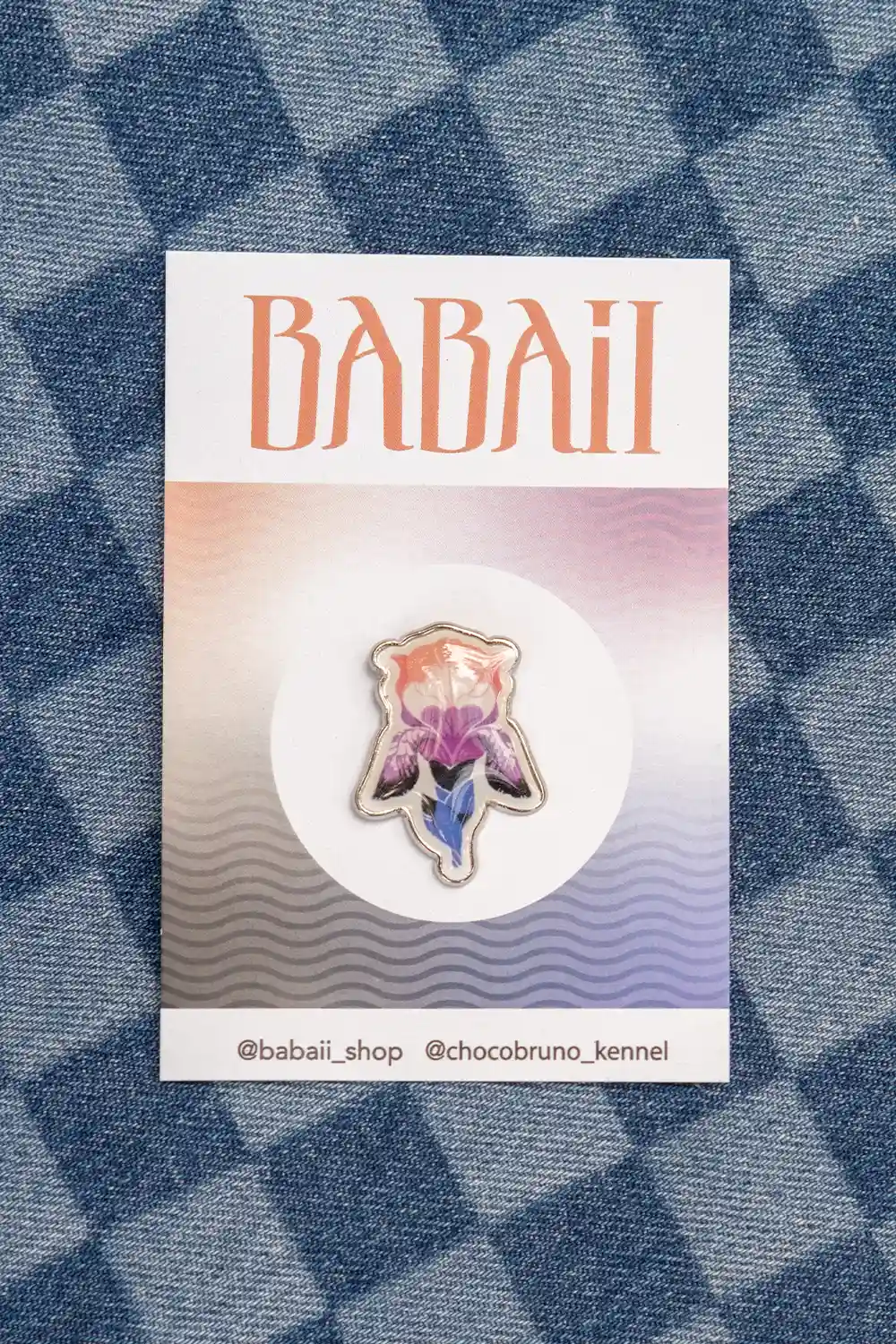 Пін “Квітка” гендерфлюїд | Яскравий одяг | Babaii | Український бренд