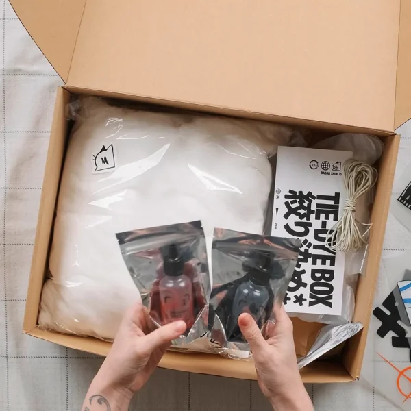 Набір з худі “Tie-Dye Box Fighter” | Яскравий одяг | Babaii | Український бренд