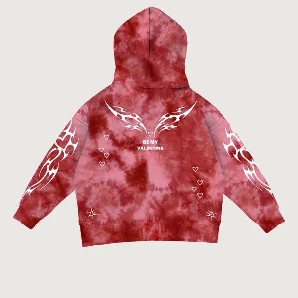 Набір з худі “Tie-Dye Box My Valentine 1” | Яскравий одяг | Babaii | Український бренд